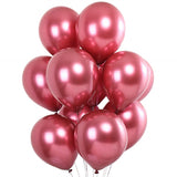 Super Shiny HD Metallic Chrome Balloons Pink for Party Decorations -Pack of 50