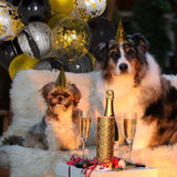 Black Marble Balloon Set with Confetti Balloons for Birthday, Anniversary, Weddings, Engagement, House Warming Decoration | Party Balloons (Marble Balloons Pack of 12)