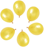 50 Pc Golden Metallic Balloons for party Decorations Birthday, Anniversary, New Year, Christmas etc