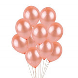 Rose Gold Metallic Balloons For Happy Birthday Decorations ,Baby Shower,Party Supplies,Bachelorette Bride To be 50 PC