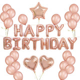 Rose Gold Metallic Balloons For Happy Birthday Decorations ,Baby Shower,Party Supplies,Bachelorette Bride To be 50 PC