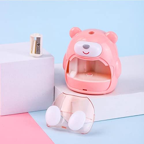 Cute Animal Cartoon Automatic Electric Pencil Sharpener (Pack of 1