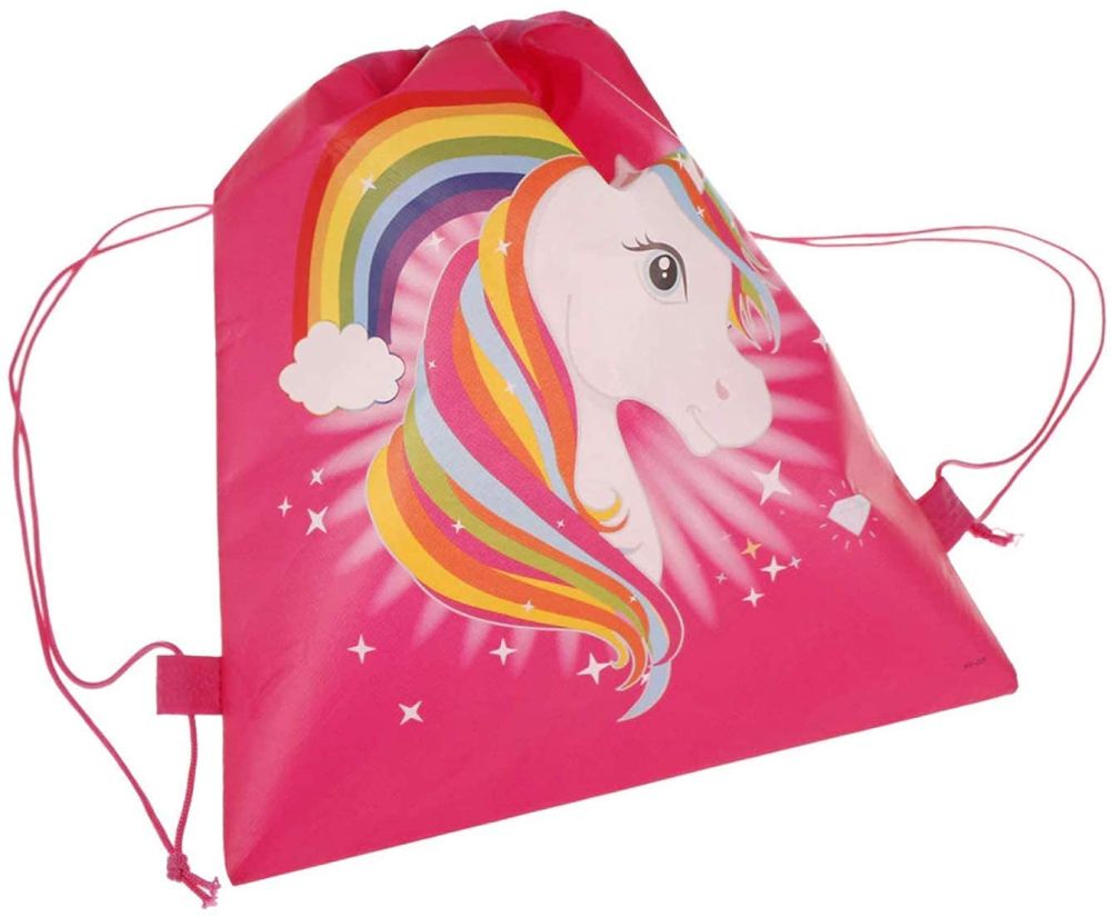 Unicorn drawstring party online bags