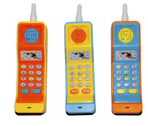 Light and Sound Cordless Musical Phone Toy for Kids