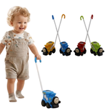 Push & Pull Train Walker Toy for Toddlers | Baby Walking Push Toy with Ting-Ting Sound | Early Learning Activity Train Toys for Kids 1–3 Years | Random Color Sent