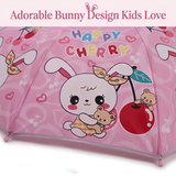 Crackles Kids Umbrella for Rain | Umbrella with Cute Cartoon Print | One Click Open | Child Safe Rounded Tips | Lightweight School Non-Foldable Stylish Umbrella for Boys & Girls and Women