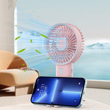 Portable Handheld Mini Fan - USB/Battery Rechargeable, High-Speed Cooling for Travel, Office & Outdoor Use | Personal Fan, Mini USB Fan - Multi Color