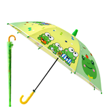 Kids PG Fabric Umbrella for Rain | Cute Cartoon Print | One Click Open | Telescopic Safety Cover | No Pinching Design | Lightweight Non-Foldable School Umbrella for Boys & Girls