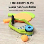 Portable Door Hanging Table Tennis Trainer for Kids | Indoor Ping Pong Game Set with 2 Rackets and 4 Balls | Fun Sports Toy for kids