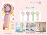 Portable Handheld Mini Fan - USB/Battery Rechargeable, High-Speed Cooling for Travel, Office & Outdoor Use | Personal Fan, Mini USB Fan - Multi Color