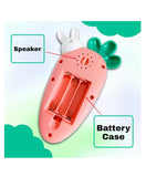 Radish Style Educational Pretend Play Cell Phone Toy | Musical Mobile with Rabbit Shape, Music, Ringtones & Lights Birthday Gifts for kids, Infant & Toddlers (Multicolor)