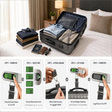 Weight Machine for Luggage - 50kg Capacity, Portable Hanging Weighing Scale for Bags, Baggage, Travel, Shop, Home & Gas Cylinder - Suitcase Weighing Scale, Luggage Scale for Flights