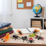 10 PCS Jumbo Insect Toys for Kids | Realistic Insects Toys Set for Pretend Play, Prank Toy Fun, Learning & Educational Activities | Big Size Bug Figures for Boys & Girls