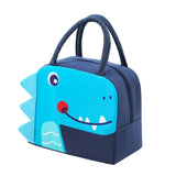 Cartoon Print Insulated Lunch Bag for Kids | School Tiffin Bag
