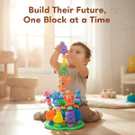 Big Size 28 Pc Toy Building Block Set with Storage Bag | Fun DIY Educational Toy for Kids | Creative Learning & Building and Construction Block Set for Children Boys and Girls