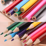 12 Vibrant Shades Soft Color Pencils Round Box | Smooth Color Application | Non-Toxic, Smooth & Break-Resistant Colouring Pencils | For School Projects, Art & Craft, Sketching and Drawing