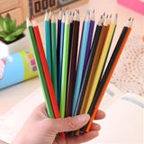 12 Vibrant Shades Soft Color Pencils Round Box | Smooth Color Application | Non-Toxic, Smooth & Break-Resistant Colouring Pencils | For School Projects, Art & Craft, Sketching and Drawing