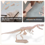 Glow in Dark Noctilucent Dinosaur Fossil Excavation Archaeological Science STEM Toys Kit (Tyrannosaurus Rex/T Rex)