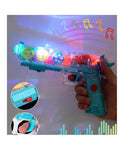 Light Up Gear Toy Gun for Kids, Toy Guns For Boys With Moving Gears, LED Effects, and Music, Interactive LED Toy Guns for Kids, Great Gift Idea Light Up Toys For Kids , Random Color