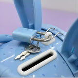 Cartoon Meytal Piggy Bank with Lock & Key | Kids Money Bank Metal Coin Box | Cute Piggy Bank for Kids | Kitty Bank, Gullak, Baby Money Bank - Random Color