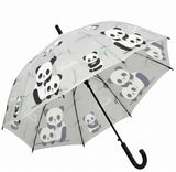 Kids Umbrella for Rain | Umbrella with Cute Cartoon Print | One Click Open | Child Safe Rounded Tips | Lightweight School Non-Foldable Stylish Umbrella for Boys & Girls and Women