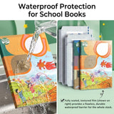 Transparent Book Cover Film – 30 Pcs Self Adhesive Waterproof Paper Sticker Book Covers | 3 Sizes (10 Each) Protective Book Binding Cover for School Textbooks, Notebooks, Office Books