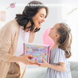 DIY Diamond Painting Sticker Kit for Girls, 15 Cute Unicorn & Sweet Theme Gem Art Stickers, 5D Diamond Art & Craft Activity Kit, Creative Birthday Gift for Girls 6-12 Years