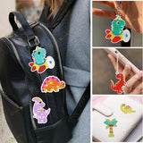 DIY Diamond Painting Sticker Kit for Boys, 15 Dinosaur Gem Art Stickers, 5D Diamond Art & Craft Activity Kit with Colourful Rhinestones & Tools, Birthday Gift for Boys 6-12 Years