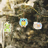 DIY Diamond Painting Sticker Kit for Kids, 15 Cute Animal & Nature Gem Art Stickers, 5D Diamond Art & Craft Kit with Colourful Rhinestones & Tools, Birthday Gift for Boys & Girls 6-12 Years