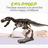 3D Dinosaur Puzzle T-Rex Skeleton Model – Tyrannosaurus Rex Fossil Assembly Kit for Kids | Educational STEM Toy, Archaeology Dig & Build Activity Set for Boys & Girls