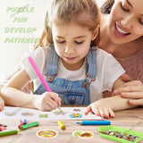 DIY Diamond Painting Sticker Kit for Kids, 15 Cute Animal & Nature Gem Art Stickers, 5D Diamond Art & Craft Kit with Colourful Rhinestones & Tools, Birthday Gift for Boys & Girls 6-12 Years