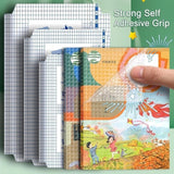 Transparent Book Cover Film – 30 Pcs Self Adhesive Waterproof Paper Sticker Book Covers | 3 Sizes (10 Each) Protective Book Binding Cover for School Textbooks, Notebooks, Office Books