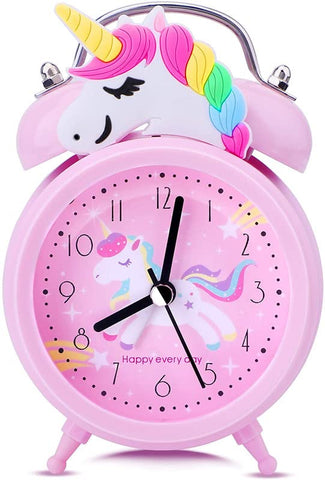 Unicorn Tabletop, Bedside Alarm Clock for Kids Room Decor and Birthday Return Gifting Pack of 1