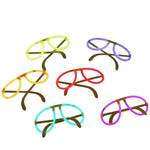 Luminous Glow Sticks Plastic Eye Glasses For Party Purpose Led Glow In The Dark Light (Pack Of 1 pack)