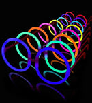 Luminous Glow Sticks Plastic Eye Glasses For Party Purpose Led Glow In The Dark Light (Pack Of 1 pack)