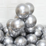 Super Shiny HD Metallic Chrome Balloons Silver for Party Decorations - 1 pc