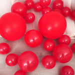 50 Pc Red Metallic Balloons for party Decorations Birthday, Anniversary, New Year, Christmas etc