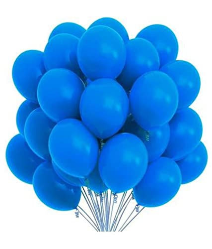 Blue Metallic Balloons For Happy Birthday Decorations ,Baby Shower,Party Supplies,Bachelorette Bride To be - 1 piece of balloon