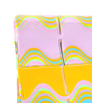 Rectangle Box Multi Shaded Rainbow Macron Pastel Fringe Foil Streamer Curtains 3 ft x 6 ft for Birthday, Anniversaries, Graduation, Retirement, Baby Shower - Pack of 2(Assorted Color)