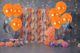 Orange Metallic Balloons For Happy Birthday Decorations ,Baby Shower,Party Supplies,Bachelorette Bride To be - 1 piece
