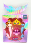 Mermaid Princess or Angel Fairy Colorful Erasers for Children Party Favors- Assorted Designs and Mix