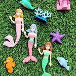 Mermaid Princess or Angel Fairy Colorful Erasers for Children Party Favors- Assorted Designs and Mix