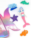 Mermaid Princess or Angel Fairy Colorful Erasers for Children Party Favors- Assorted Designs and Mix