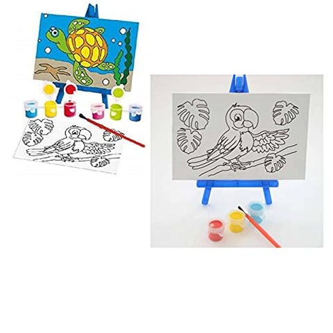 The Mini Canvas Painting Kit 4-6 Years