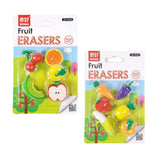 Cutest Fruit Food Erasers, Puzzle Erasers, Erasers for Kids, Fun Erasers, Gifts for Kids, Pencil Erasers for Birthday Gifts for Kids Pack of 1 Random Patterns Will be Sent