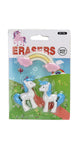Cute Colourful Magical Unicorn Eraser Pack - Set of 1 for Birthday Gifts for Kids (Random Color)