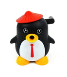 Cute Cartoon Penguin Shaped Manual Color Pencils/Pencil Sharpener for Toddlers, Table Sharpener Machine School Stationary Gift for Kids ( Pack of 1, Multicolor)