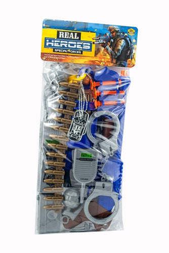 Pretend Role Play Special Forces Police Task Force Toy Set