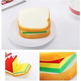 Combo Sandwich Diary & Burger Diary Shape Memo Pads Sticky Notes