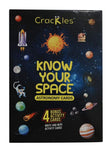 Know Your Space Solar System Astronomy Flash Cards- Pack of 1 ,Including 4 Wipe and Clean Activities